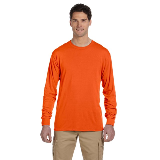 Jerzees Adult 5.3 oz. DRI-POWER SPORT Long-Sleeve T-Shirt - 21ML