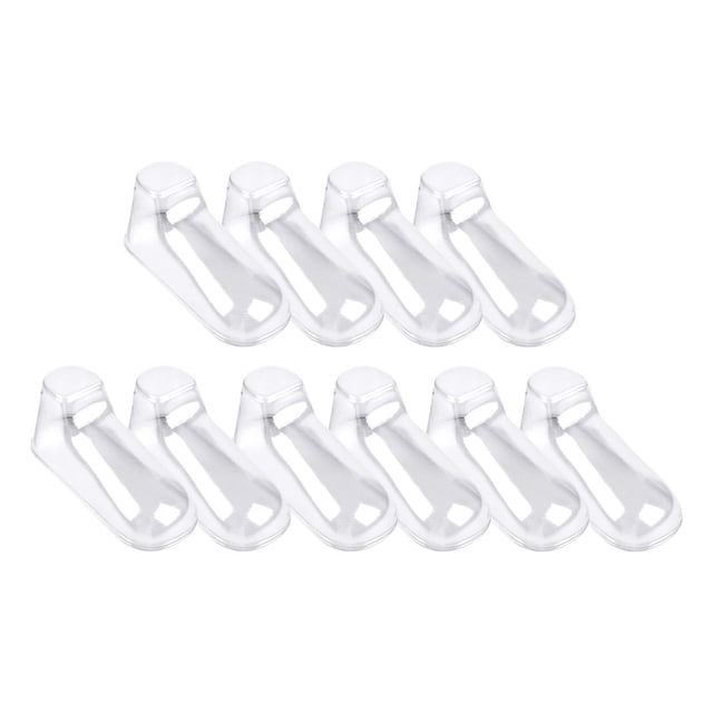 Milaget 10x Clear Baby Shoe Tree Practical Showcase Display for Home Toddler 10cm