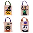 thumbnail image 1 of goowrom Halloween Handbag Decoration with Holiday Pattern Linen Accessory, 1 of 6