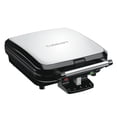 thumbnail image 3 of Gaufrier belge Cuisinart 4 tranches - Carre (WAF-150NASC), 3 of 5