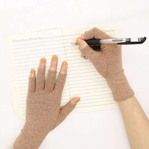 3D Compression Gloves for Hand Joint Support and During Daily Activities Typing Writing and Lifting