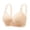 Beige, variant on Yuzhih Bras for Women Push up No Padding Comfort Underwire Plus Size Full Coverage Seamless Everyday Bras
