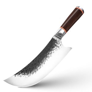 Butcher Knife 8" Breaking Knife Razor Sharp High Carbon German Steel Forged Boning Knfe with Ergonomic Handle