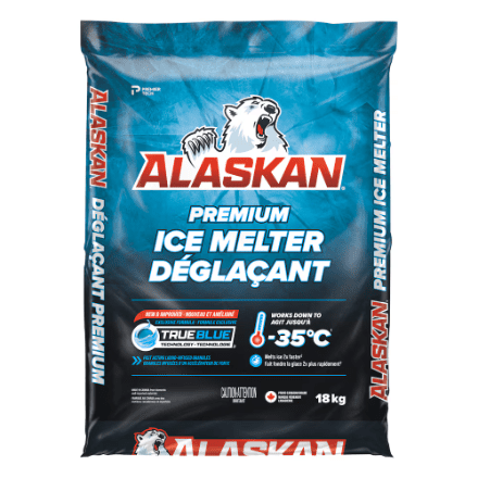 Alaskan Premium Ice Melter 18 kg – Fast-Acting Snow & Ice Remover for Driveways, Sidewalks & Walkways