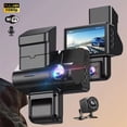 thumbnail image 4 of RKSTN (Inside The Car + Behind The Car + in Front of The Car) 3-Inch Driving Recorder with Three High-Definition 1080P WiFi Infrared Night Vision Ultra-Wide-Angle Three-Lens Car Recorder S9 A, 4 of 8
