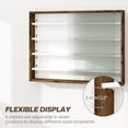 thumbnail image 4 of HOMCOM 5-Storey Wall Shelf Display Cabinet, Shot Glass Display Case, 4 of 10