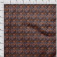 thumbnail image 3 of oneOone Georgette Viscose Fabric Chevron Ikat Printed Fabric 1 Yard 42 Inch Wide, 3 of 4