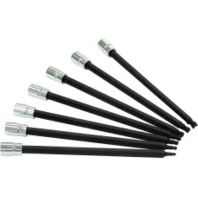 VIM Tools VIM-BTXL400 Ensemble de Douilles Torx à Bille Extra Longues