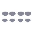 thumbnail image 2 of kurtrusly Adjustable Shoe Heel Pad Insoles for High Heels Customizable Heel Repair Stick light gray 2Set, 2 of 6