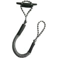 thumbnail image 2 of Elastic Boat Bungee Dock Line Docking Pontoon Kayak Rope Boats with Boat Dock Line Stretches to 5.5ft Black White Wave, 2 of 9