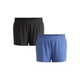 thumbnail image 1 of Athletic Works Shorts de Gym de Performance ButterCore Doux pour Femmes et Femmes Grande Taille, Offerts en Lot de 2, Tailles TP-4X, 1 of 7
