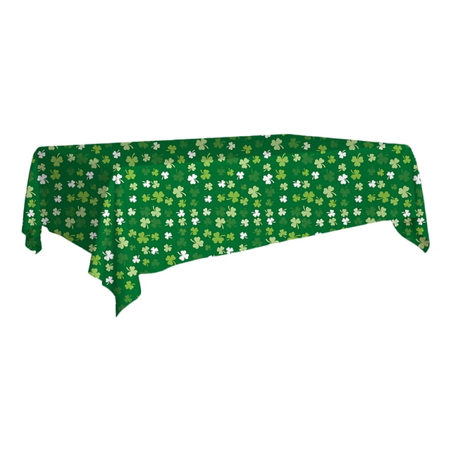 Deeceymbur St Patricks Day 50 Piece Disposable Party Set Paper Plates Cups Napkins Tablecloth Spring Event Supplies