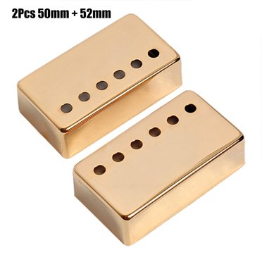 Amdohai 2Pcs Humbucker Guitar Pickup Cover 50mm + 52mm Pole