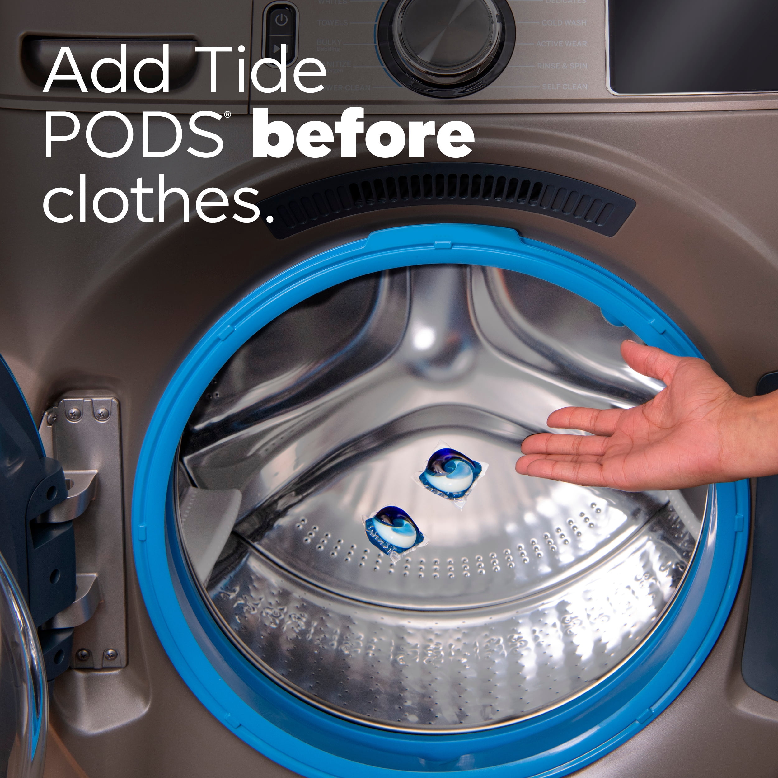 Capsules de détergent à lessive Tide PODS avec un soupçon de détergent Downy 4 en 1, 57 unités, détachant, fraîcheur, douceur, protecteur de tissu, compatible avec les laveuses HE