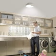 thumbnail image 3 of TOOWELL Motion Sensor Ceiling Light Battery Operated Indoor LED Closet Light 300LM White, 3 of 7