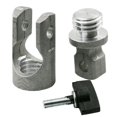 thumbnail image 3 of HLONK 2 Pcs Trépied en Alliage d'Aluminium Angle Tige Rotative Adaptateur Universel Support de Réglage Double Pente, 3 of 9