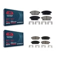 thumbnail image 1 of CMX Front Rear Ceramic Brake Pads Kit for Car Chevrolet Cruze Buick Trax Verano Encore Orlando Volt KCX-100610, 1 of 9