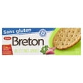 thumbnail image 3 of Breton Gluten Free Herb & Garlic Crackers, Breton, 3 of 11