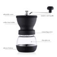 thumbnail image 2 of Yeacher Washable Manual Coffee Grinder with Ceramic Burr Adjustable Grind Two Clear Glass Jars Stainless Steel Handle Built to Last Portable for Home and Camping Use, 2 of 8