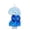 Number 2, variant on Goleeg White and Blue Birthday Candles Number 1, Glitter Number Candle Cake Decorations for Birthday Wedding Anniversary Party Supplies