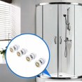 thumbnail image 4 of Jinsinto Shower Casters 23mm Shower Door Wheel Sliding Casters Shower Door Rollers Brass Shower Enclosure Roller Door Wheel Door Pulleys Accessory Hardware Tool 4PCS, 4 of 5