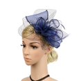 thumbnail image 1 of Couvre-chef Femme Rétro Fête Dîner Couvre-Chef Fleur Chapeau Mariée Couvre-Chef Européen et Américain Fleur, 1 of 4
