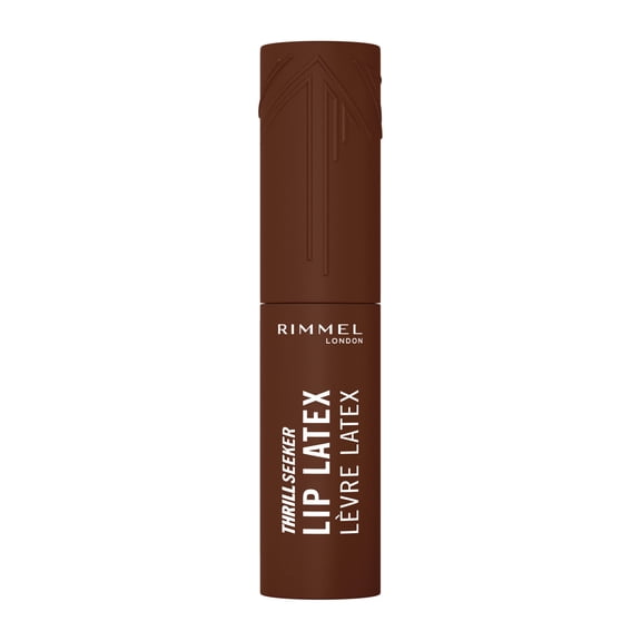 Rimmel London Thrill Seeker Lip Latex, rouge à lèvres liquide, couleur intense, à l'aloe vera, à l'acide hyaluronique et à la vitamine E, formule vegan, 6 ml