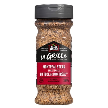 Club House La Grille Montreal Steak Seasoning, 188 g