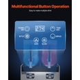 thumbnail image 4 of VEVOR Machine Commerciale à Slush 12 L X 2 Réservoir Margarita Smoothie pour Boissons Glacées, 4 of 9
