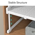 thumbnail image 3 of Cabinet Tension Shelf Retractable 32Cm Vegetable Layered For Organizer Width Height Partition Expandable For Organizer 42Cm Closet Shelves, 3 of 8
