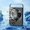 thumbnail image 4 of Rechargeable Long Battery Life Desktop Fan with Quiet Folding Handheld Design and Adjustable Wind Speeds for High Wind Power,Silent Operation Flexibility, 4 of 7