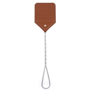 Lolmot Épluche-Mouches Poignée en Métal Épluche-Mouches en Cuir Manuel. Épluche-Mouches Extrêmement Robuste Épluche-Mouches Robuste Épluche-Mouches Épluche-Mouches Multipaquet. Épluche-Mouches Épluche-Mouches. Épluche-Mouches Robuste