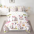 thumbnail image 2 of YST Mignon Opossum Ensemble de Douillette 7 Pcs, Thème Animal, Grand Lit, 2 of 4