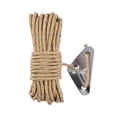 thumbnail image 2 of Dvkptbk Outdoor Windproof Rope Tent Rope Reflective Rope Canopy Rope Fixed Tied Rope Camp Adjustment Rope Thickened and Lengthened with Adjustment Buckle 5 Meters Fixed Rope on Clearance, 2 of 6