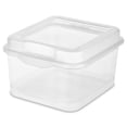 thumbnail image 1 of Sterilite Boîte de Rangement en Plastique Transparent à Couvercle Rabattable avec Loquet avec Couvercle (Lot de 36), 1 of 9