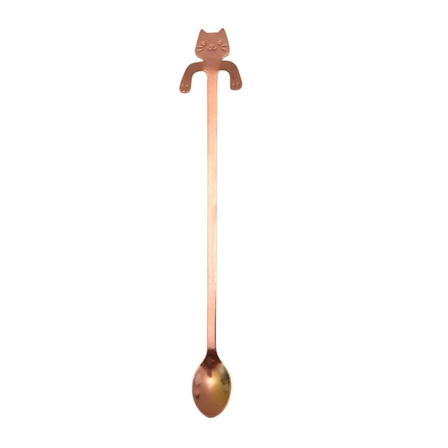 Agiferg Stainless Steel Milk Coffee Spoons Dessert Ice Cream Fruit Spoon Teaspoon Accessories Tableware Gift