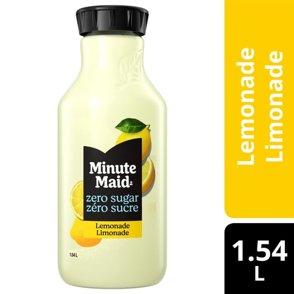 Minute Maid No Sugar Added Lemonade Bottle, 1.54 Liters