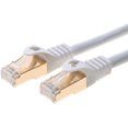 thumbnail image 2 of Câble Ethernet RJ45 Plaqué Or 50 Pieds S/FTP Chat 7 Patch Réseau Ethernet 10 Gigabit Cat7 (50 Pieds), 2 of 3