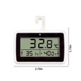 thumbnail image 3 of Large Screen Display Household Electronic Wall-mounted Refrigerator Temperature Gauge Can Be Set High And Low Temperature Alarm Temperature Gauge With Bracket, 3 of 8