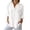 White, variant on Long Sleeve Linen Shirt - Classic Button-Down Blouse (Black/White/Navy, S-XXL) | Yubnlvae | Women Button down Shirts Cotton Linen Blouse Tops Long Sleeve Collar (White | L)