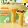 thumbnail image 2 of Buggy Lens Microscope Toy, Buggylens Magnifier, Digital Microscope, 2" IPS Screen 100x Handheld Digital Microscopes HD Pocket Portable Microscopes (White), 2 of 8