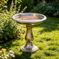 thumbnail image 4 of Tong Bird Bath For Outdoor Use – Universal Bird Feeder Bathing Station Soap Formula For Clean Waterer And Habitat, 4 of 6