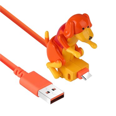 Renjiang Dog Charging Cable Dog Smartphone USB Cable Charger USB Data Transmission Mini Humping Dog Cable for USB Charging Cable of Mobile Phones, Only Compatible with Type-c