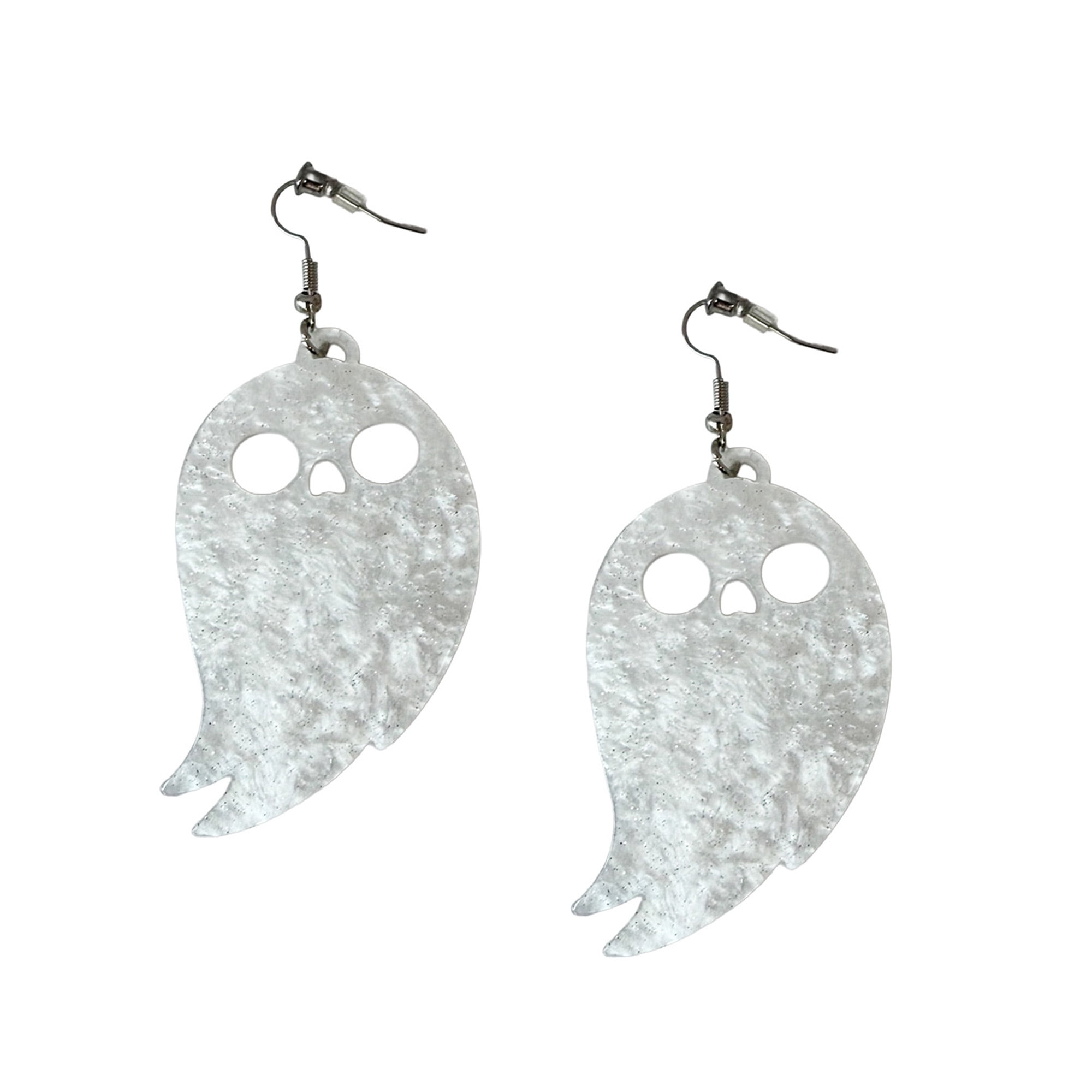Way To Celebrate Acrylic Ghost Earrings