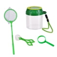 thumbnail image 1 of Bug Catching Kit for Kids, Retractable Observation Box with Magnifier & Net for Outdoor Exploration, 1 of 9