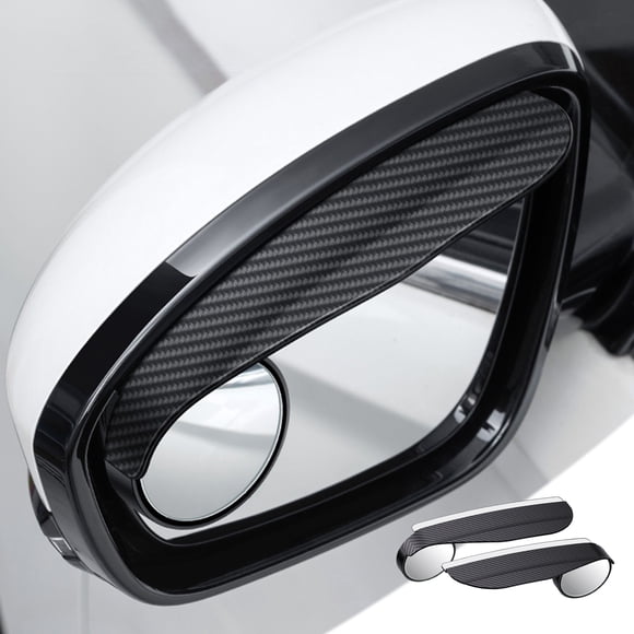 Birdeem The Blind Side, Blind Spot Mirror, 2-Piece Blind Spots Rearview Mirror Set for External Accessories Side Rain Shield with Rearview Mirror Universal Sedan Suv and Truck Rain Shield Small Mirror