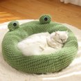 thumbnail image 3 of Cute Cartoon Pet Bed, Soft Breathable Plush Pet Cushion Bed for Cats Dogs, Keep Warm, Lightweight Portable, Versatile Functionality, 3 of 8