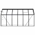 thumbnail image 3 of vidaXL Greenhouse with Base Frame Anthracite Aluminium 7.03 m², 3 of 5