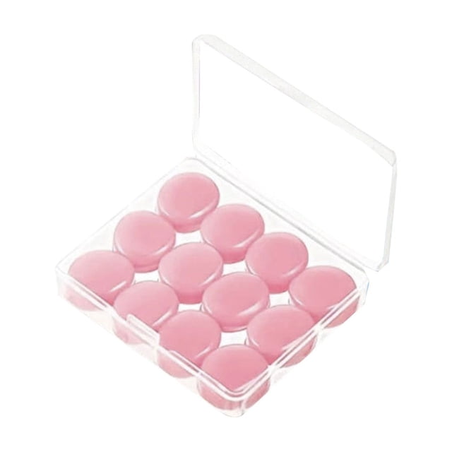 Huayishang 10 Paires de Bouchons d'Oreilles pour Dormir Réutilisables Moulables en Silicone Bouchons d'Oreilles Doux à Réduction de Bruit Bouchons d'Oreilles Anti-Sons avec Étui pour Natation Concert 40dB NRR (Multicolore)