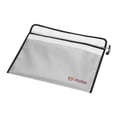 thumbnail image 3 of Graflsoa Fireproof Document Pouch - Heat Resistant, Waterproof, Explosion-Proof Storage for Valuables, 15" x 11", Silver, Horizontal Design, 3 of 6